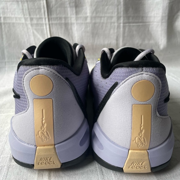 Nike Sabrina 1 'Spark' Yellow Purple Basketball Shoes Women's Size 13 Men 11.5 - Picture 4 of 10